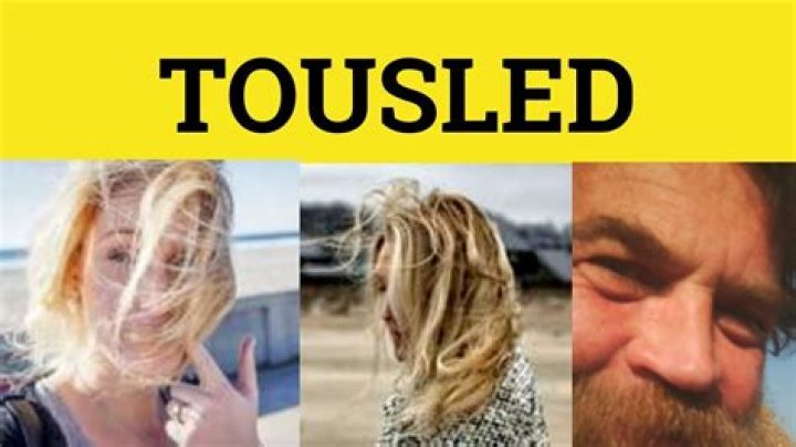 What does tousled mean?
