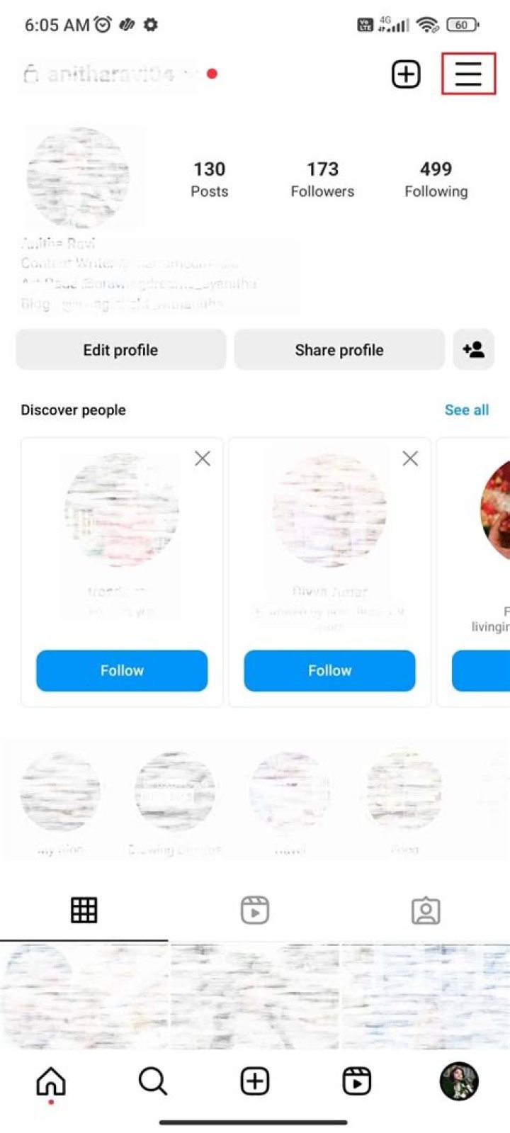 What does User Not Found No posts yet mean on Instagram?