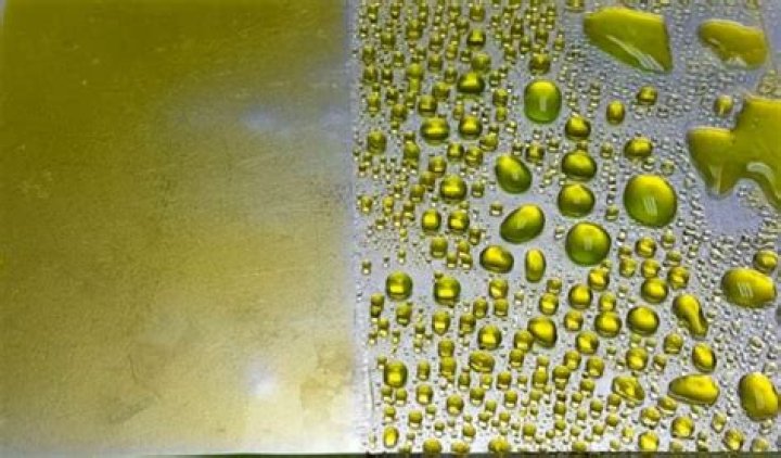 What does water beading mean?