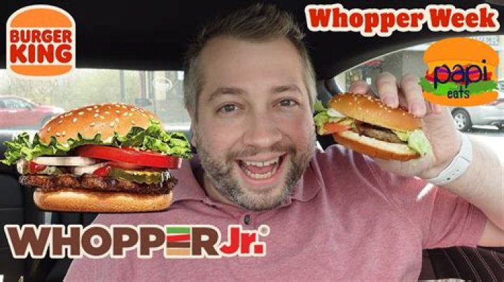 What does Whopper Junior mean?