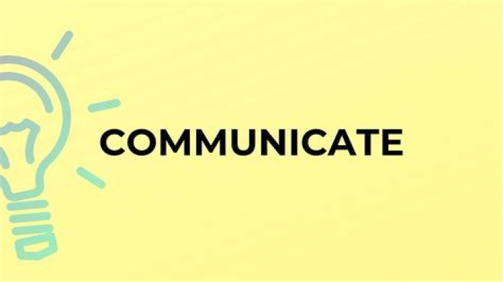 What does word communicate mean?