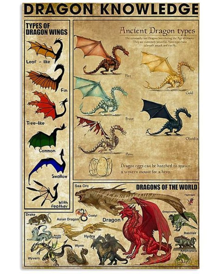 What dragons have wings?