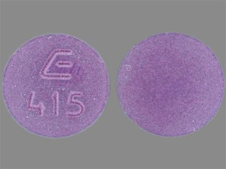What drug is a purple pill?