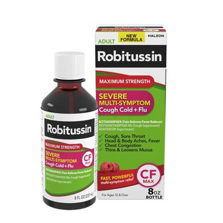What drug is in Robitussin?