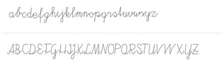 What font looks like Zaner Bloser?