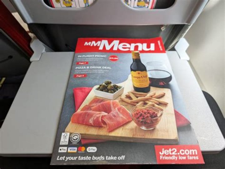 What food is available on jet2 flights?