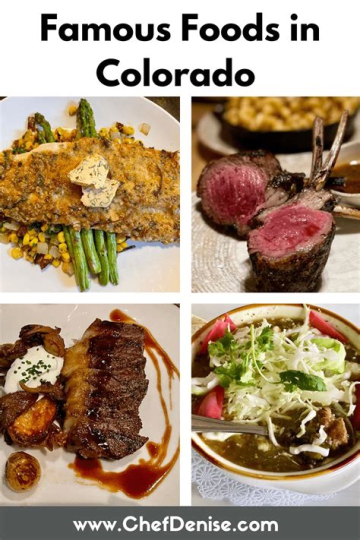 What foods are made in Colorado?
