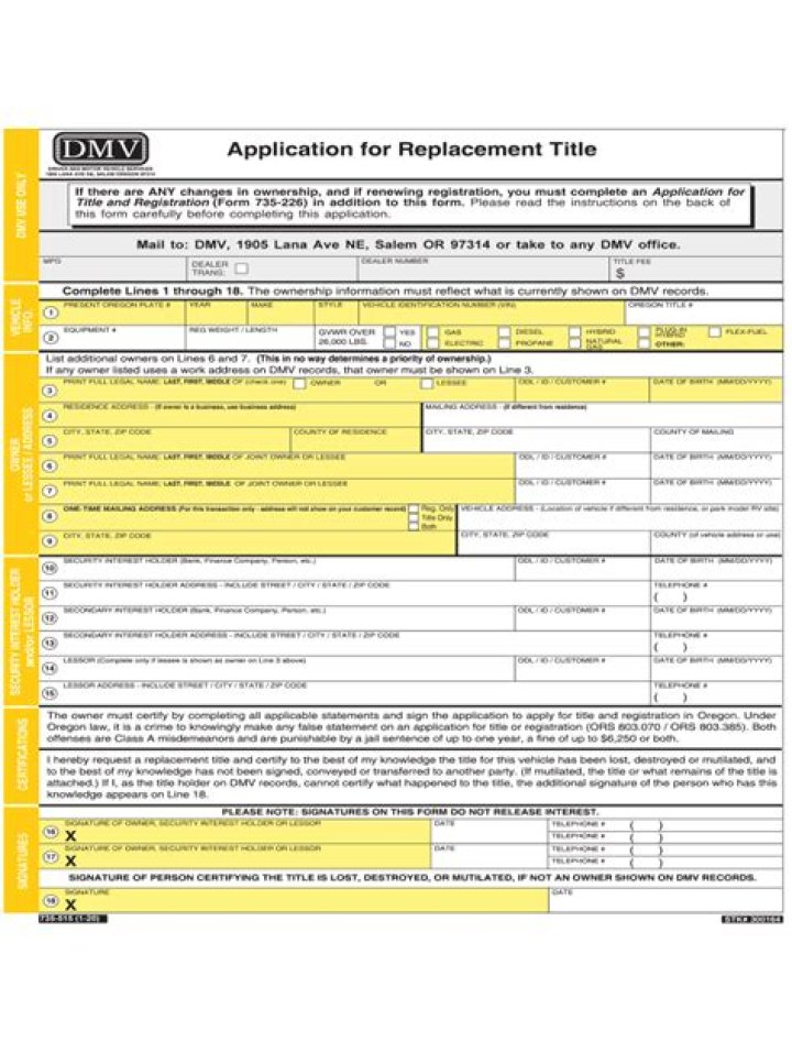 What forms of payment does Oregon DMV take?