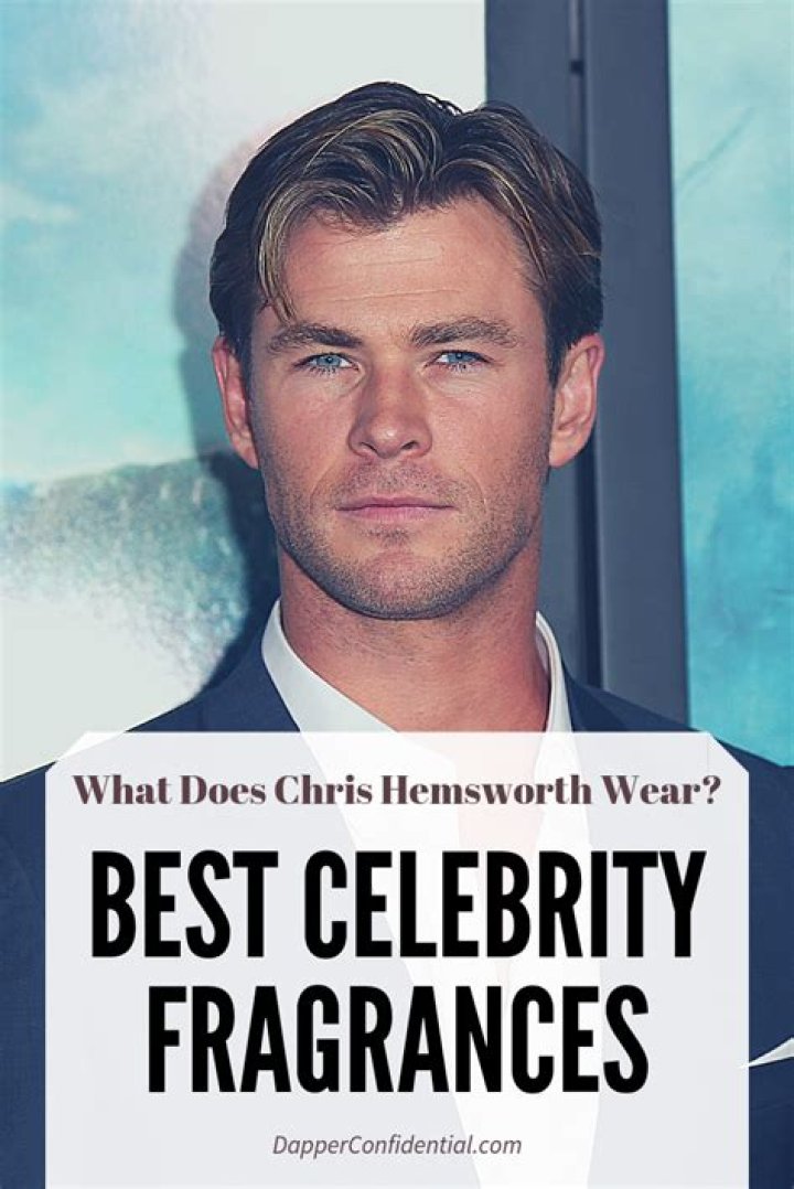 What fragrance does Chris Hemsworth wear?