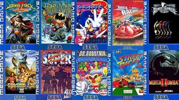 What games are on the Sega Mega Drive 85?