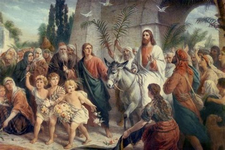 What happened the day after Palm Sunday?