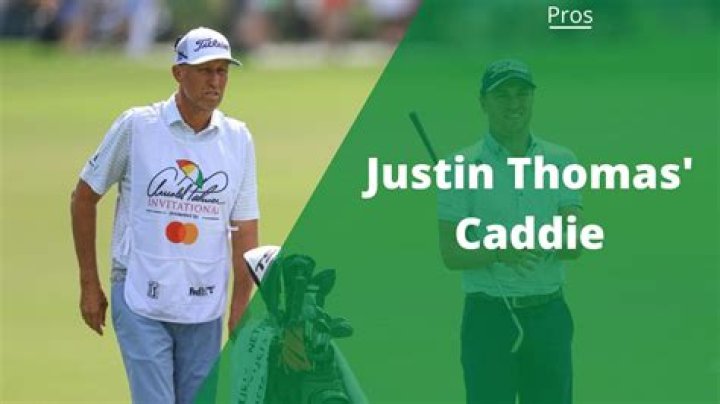 What happened to Justin Thomas's caddy?