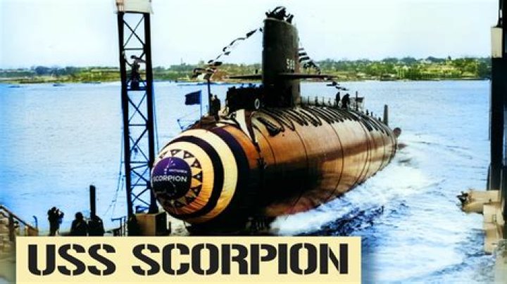 What happened to the submarine Scorpion?
