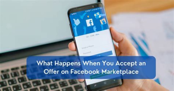 What happens if I accept an offer on Facebook marketplace?
