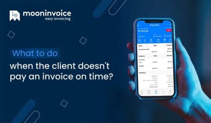What happens if you do not pay an invoice?