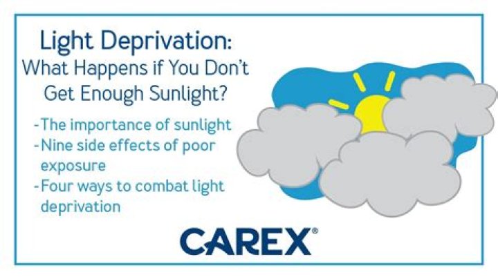 What happens if you dont get enough sunlight?