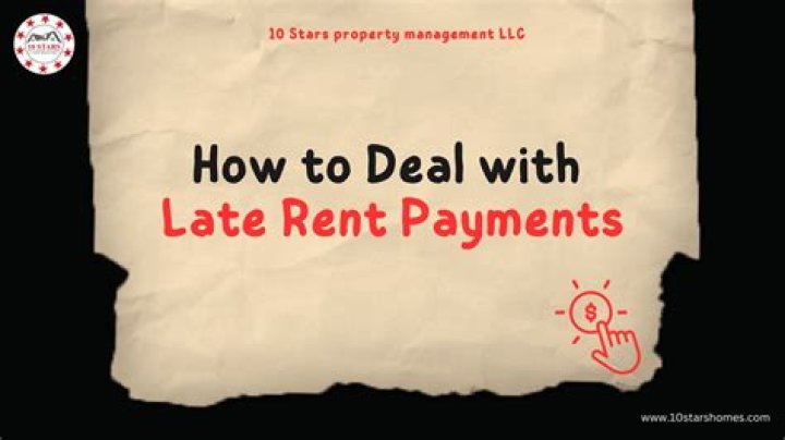 What happens if you pay apartment rent late?