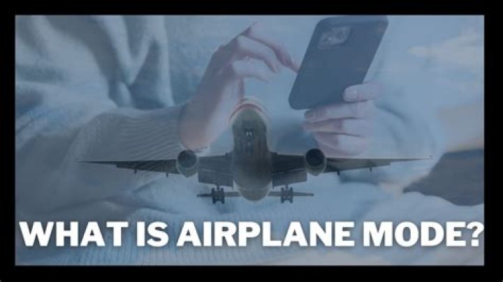 What happens if you put airplane mode on?