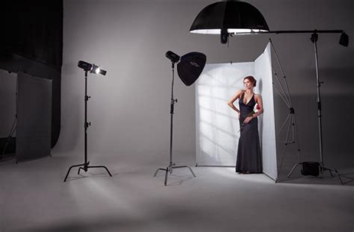 What happens in a photo studio?