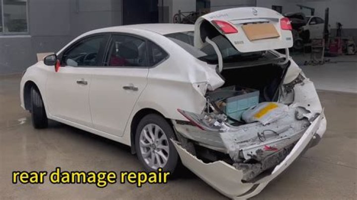 What happens when a car is rear ended?