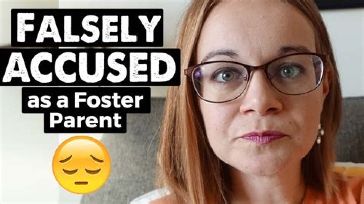 What happens when a foster child makes an allegation?