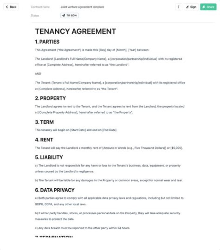 What happens when my tenancy agreement ends?