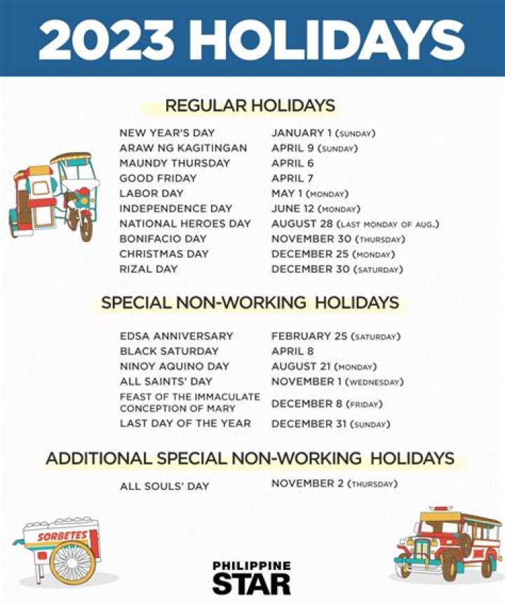 What holiday is November 20th?