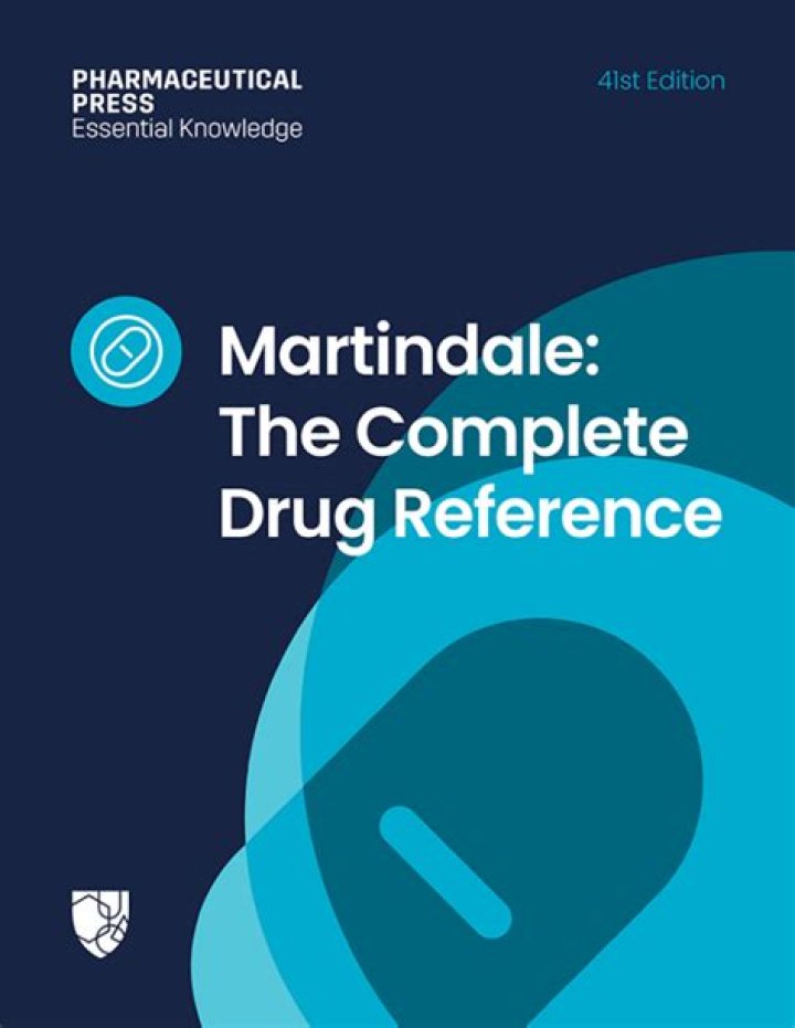 What information is covered in a drug reference book?