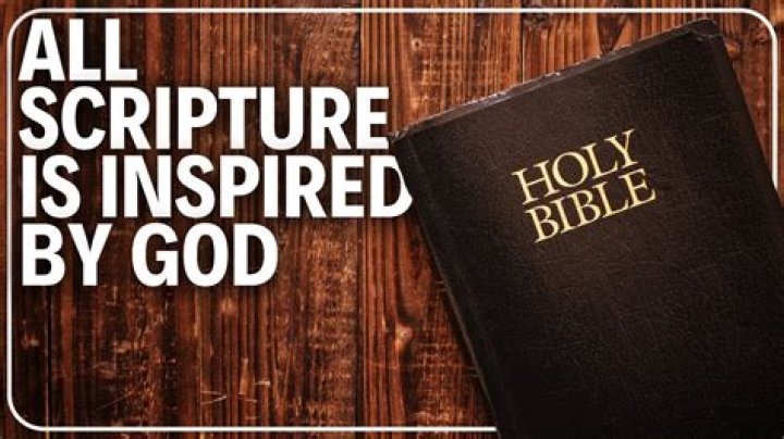 What inspired the Bible?