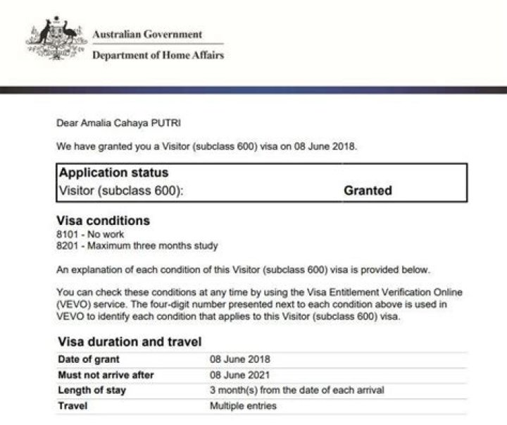 What is a 600 visa?