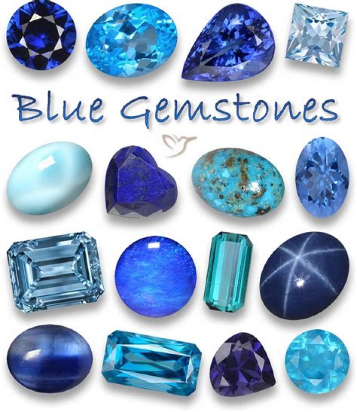 What is a blue stone used for jewelry?
