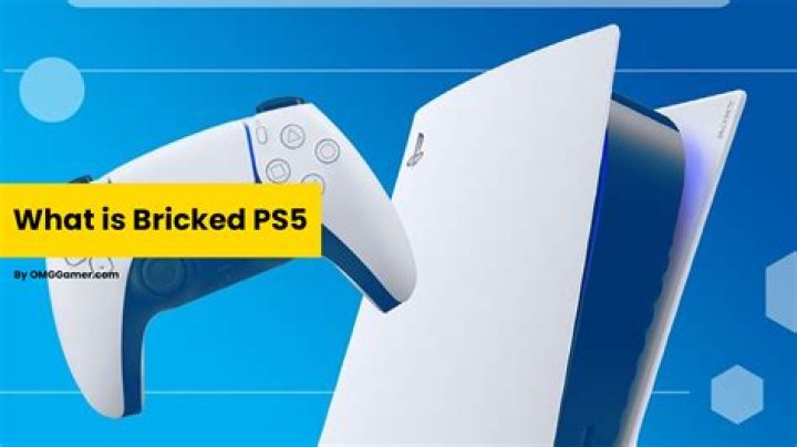 What is a bricked PS5?