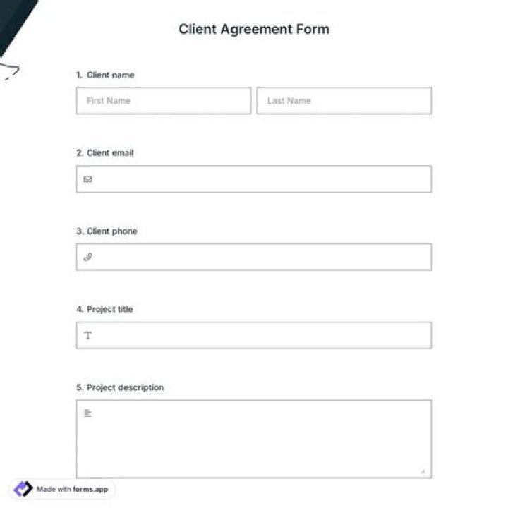 What is a Client Agreement Form?