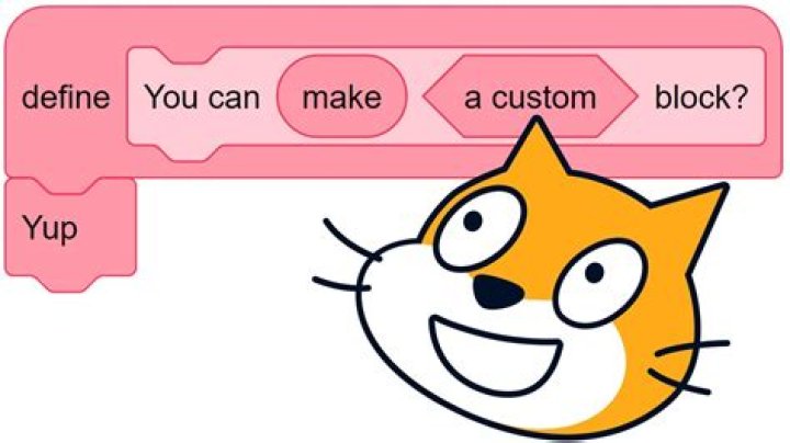 What is a custom block in Scratch?