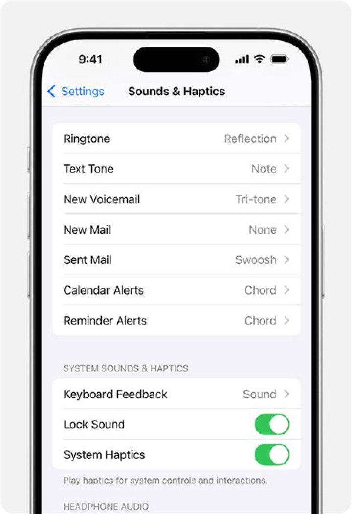 What is a default ringtone?