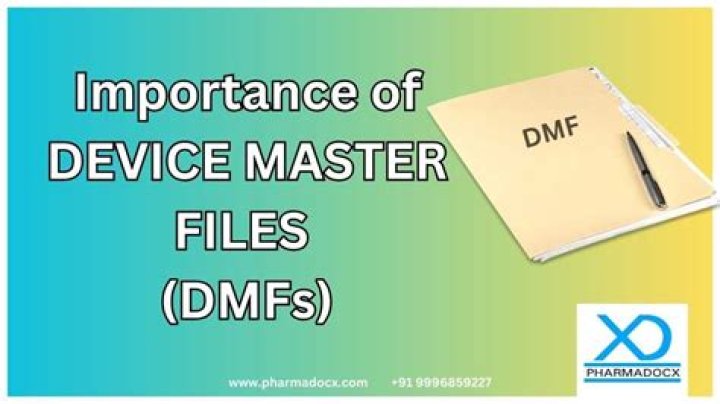 What is a device master file?
