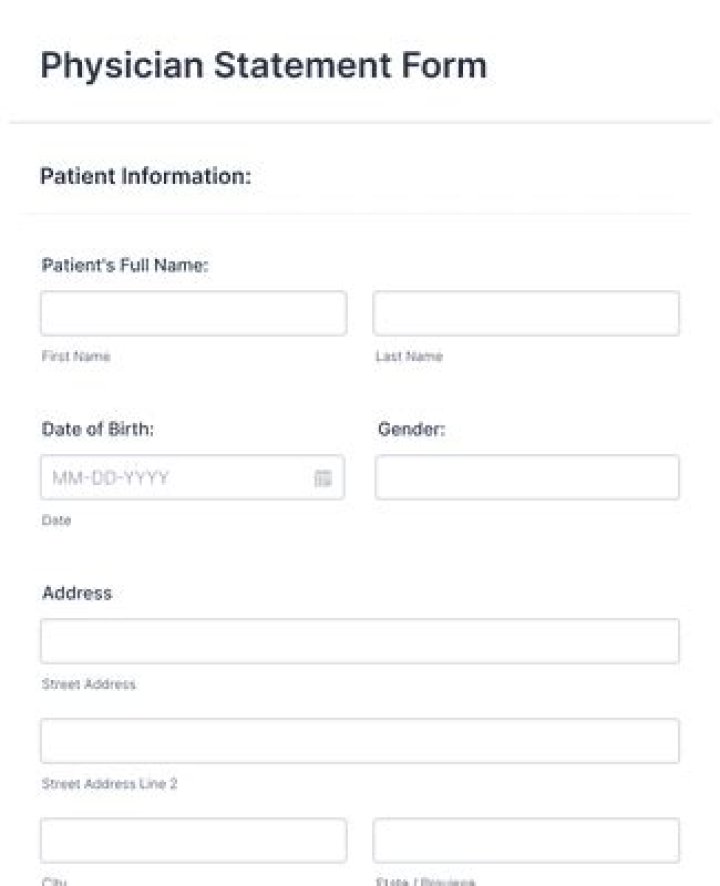 What is a doctor statement?