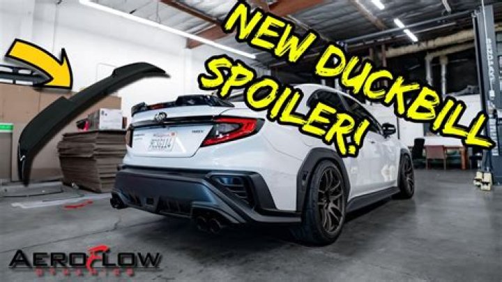 What is a duckbill spoiler?