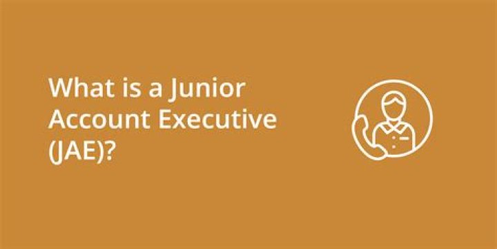 What is a junior account executive?