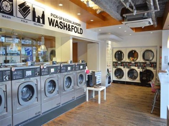 What is a laundry shop called?