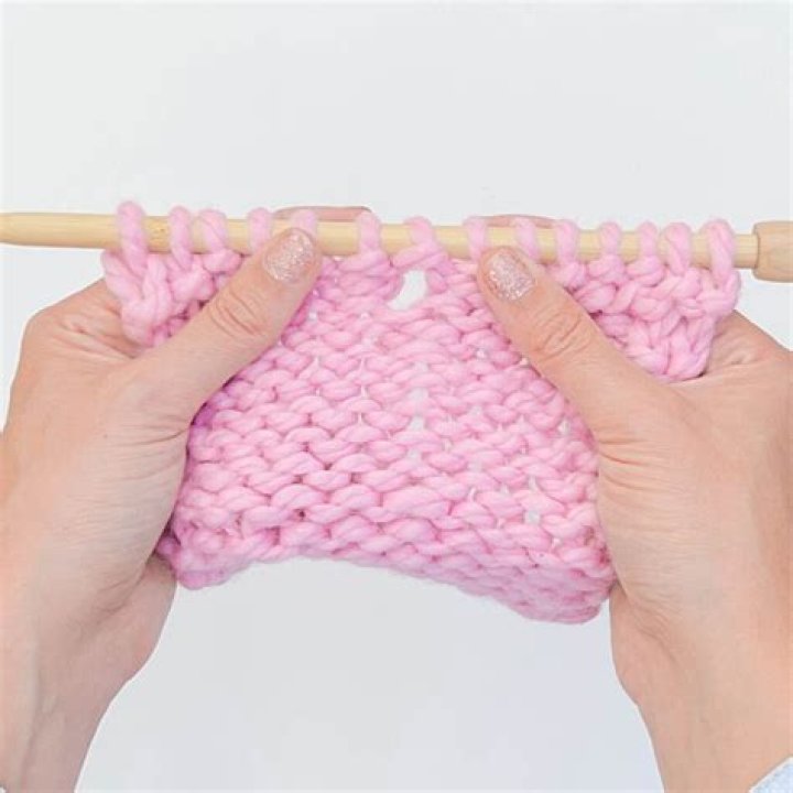 What is a long stitch in knitting?
