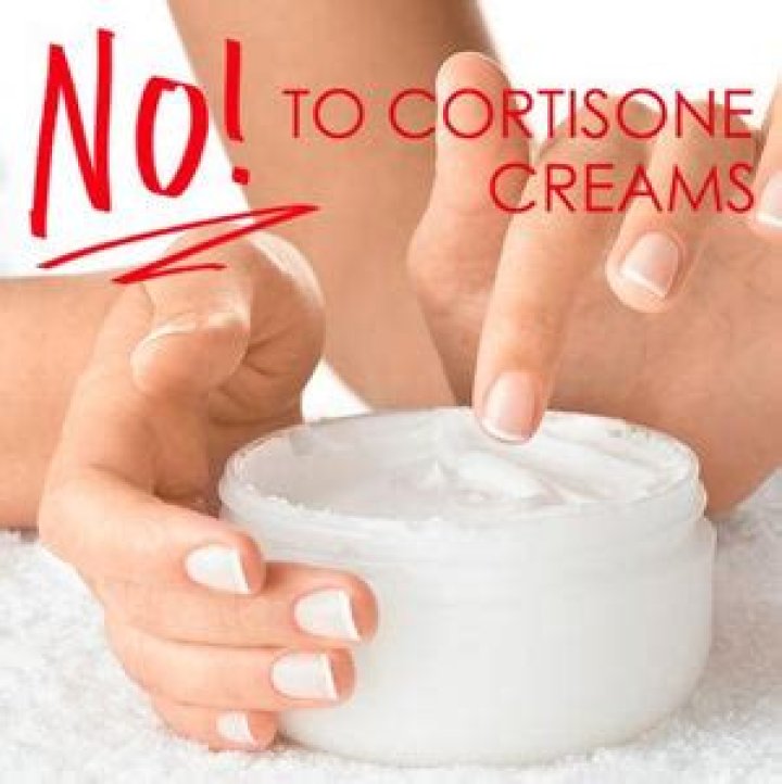 What is a natural alternative to cortisone cream?