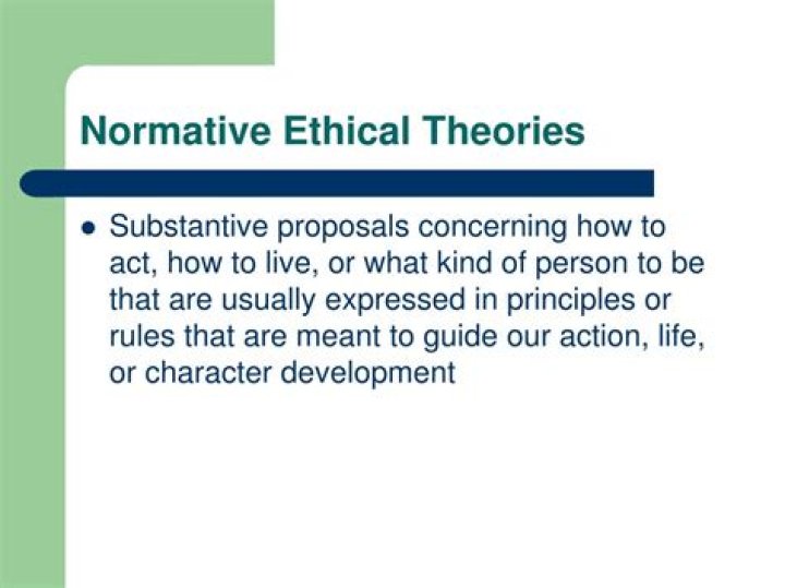 What is a normative ethical claim?