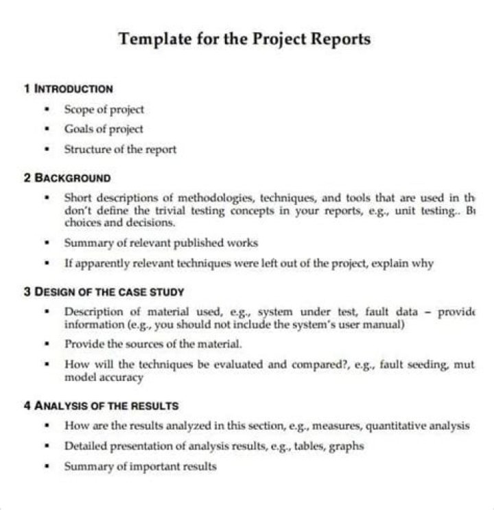 What is a project report in entrepreneurship?