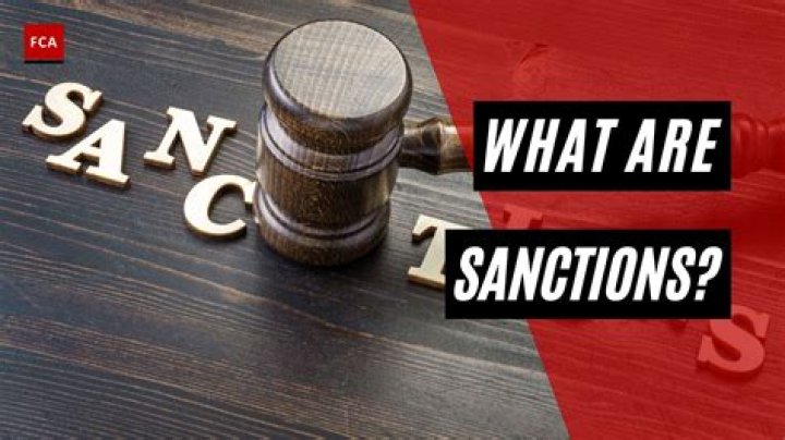 What is a sanction order?