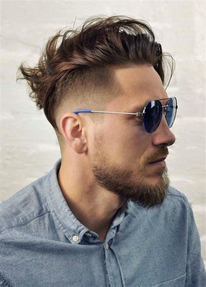 What is a side swept hairstyle?