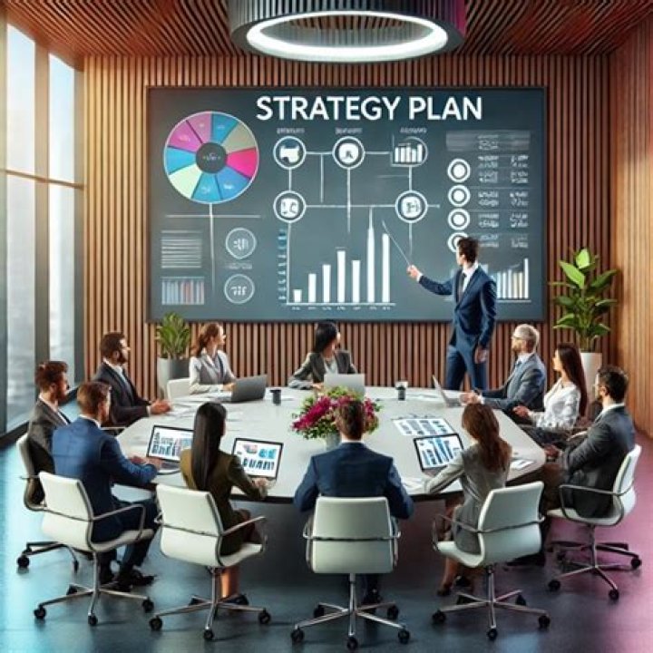 What is a strategy meeting in business?