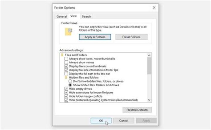What is a System folder in Windows 10?