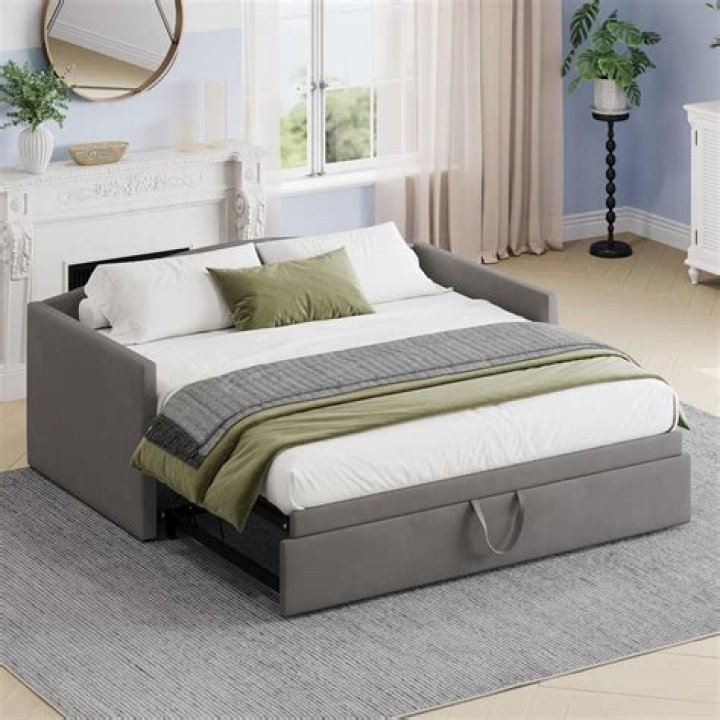 What is a twin size trundle bed?