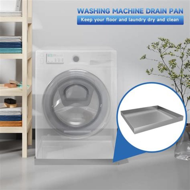 What is a washing machine drain pan?